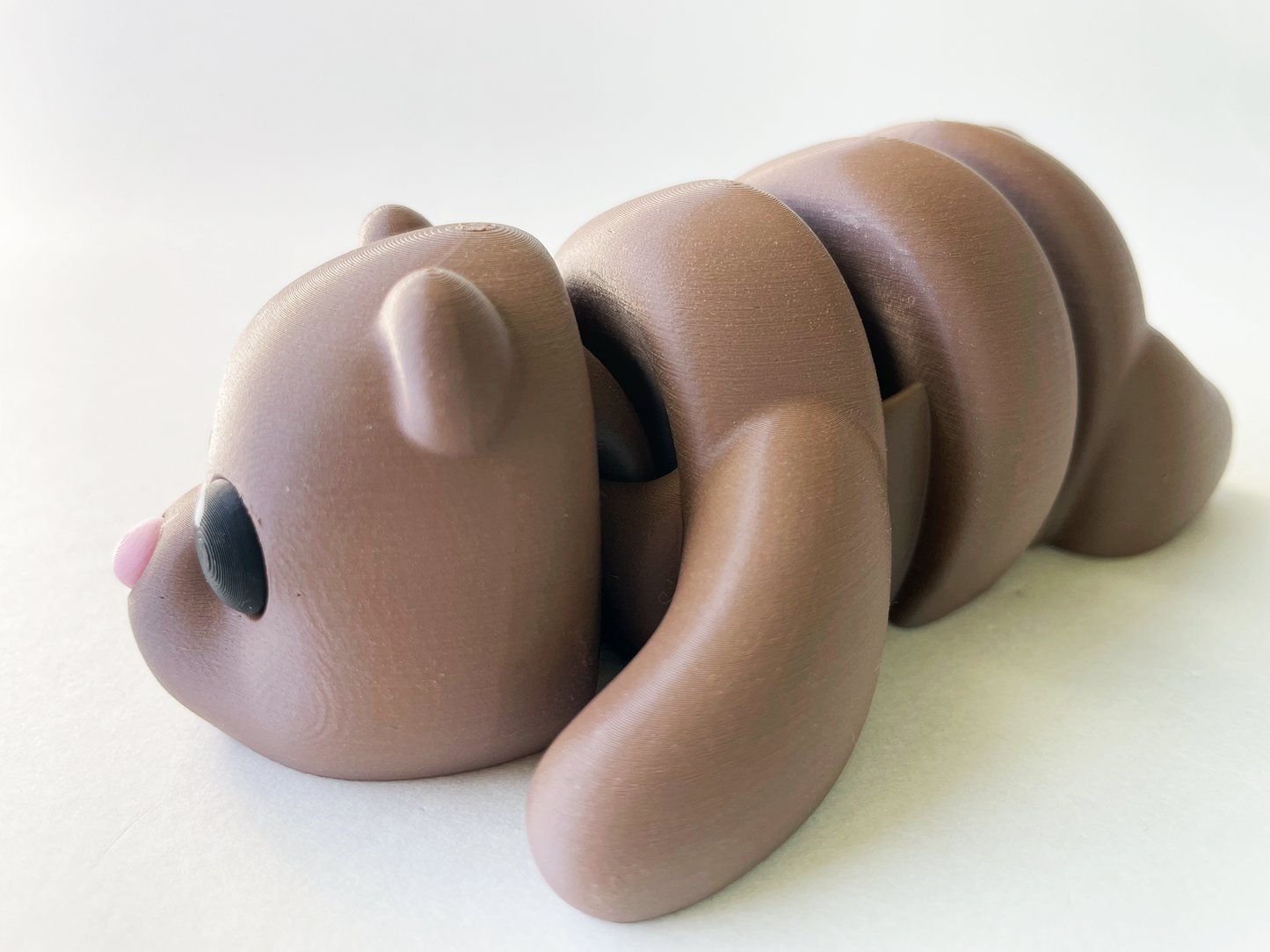 Baby Brown Bear Premium Toy for Pretend Tactile Nature Loving STEM Learning and Play