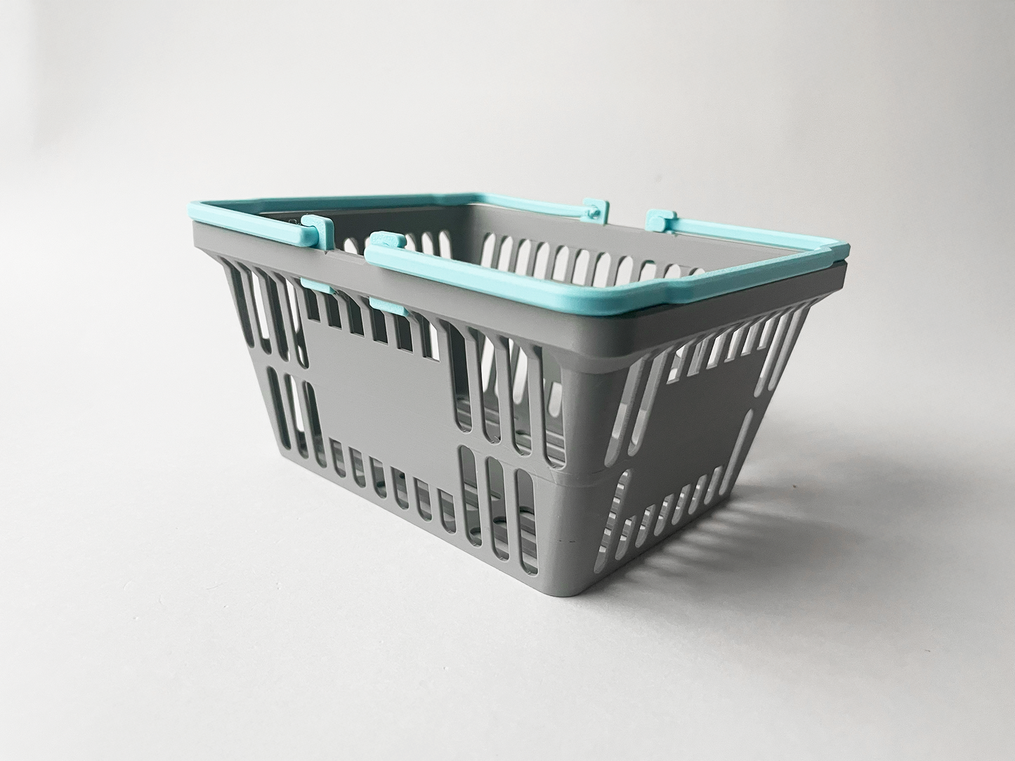 Mom's Shopping Basket - Medium Articulated Basket for Tabletop Tactile Play or Pretend Shopping & Stress Relief
