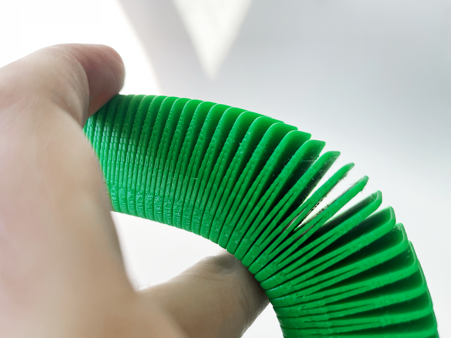 Green Plantain Platano Flexi Banana Fidget Toy for Pretend Tactile STEM Play