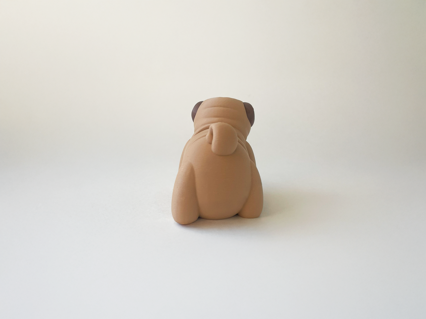 ZOU's Pug Dog Fidget Toy - High-Quality 3D-Printed Articulated Buddy with Tiki-Taka Noise for Indoor and Outdoor Play & Stress Relief