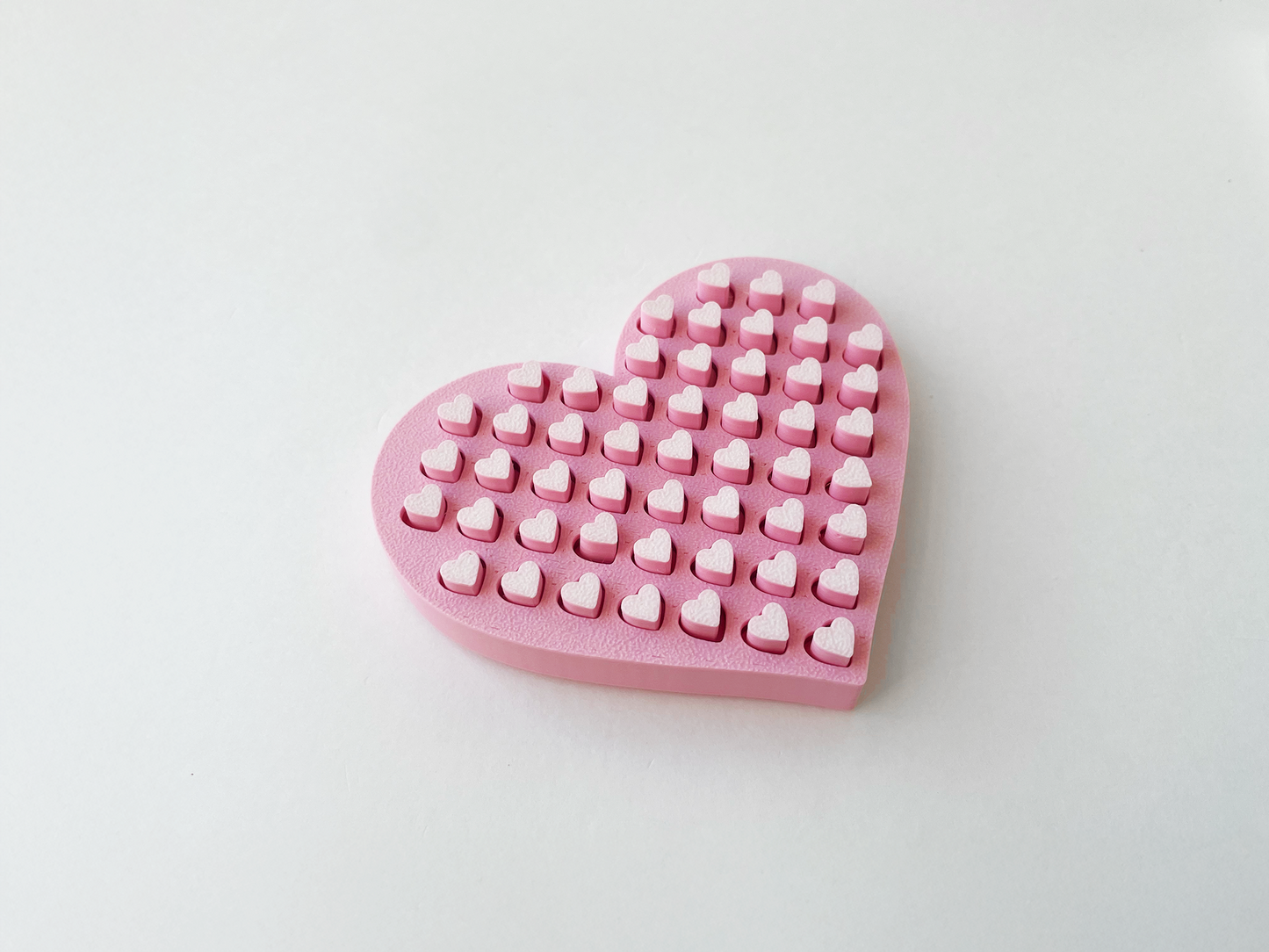 Mom’s Tactile Pink Heart Fidget Toy for Pretend Loving Play