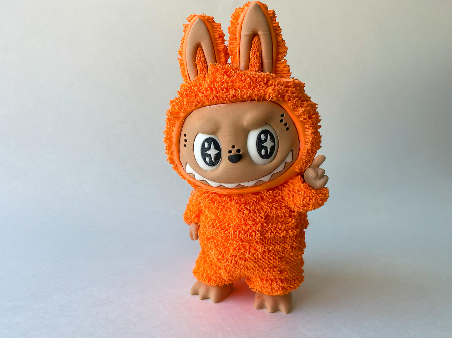 Colorful Labubu Leaders Zimono– Premium Desk Figure with Moving Eyes
