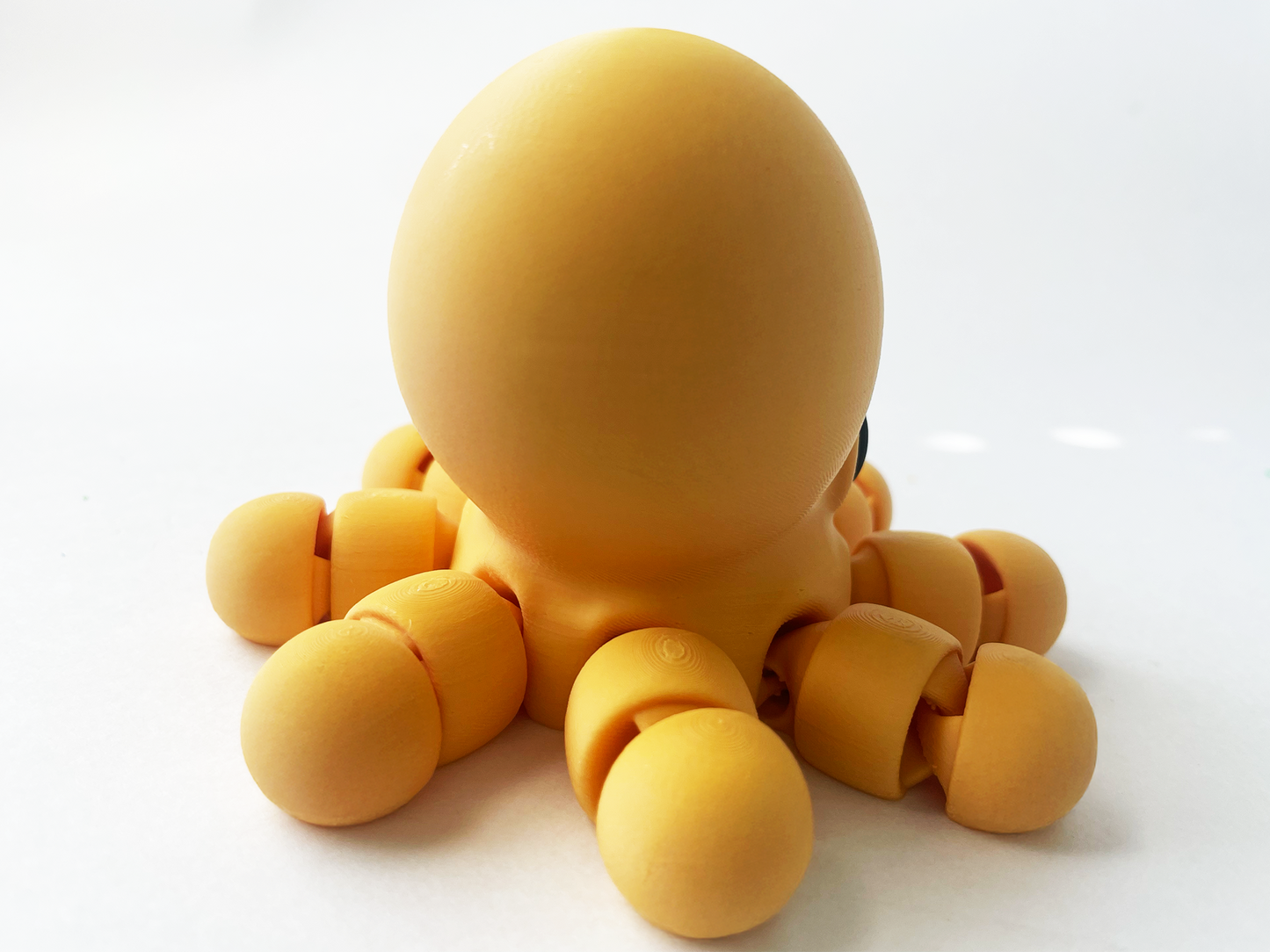 Ben's BIG Yellow Octopus Premium Toy for Fun Marine Animal Pretend Play and Tactile STEM Learning