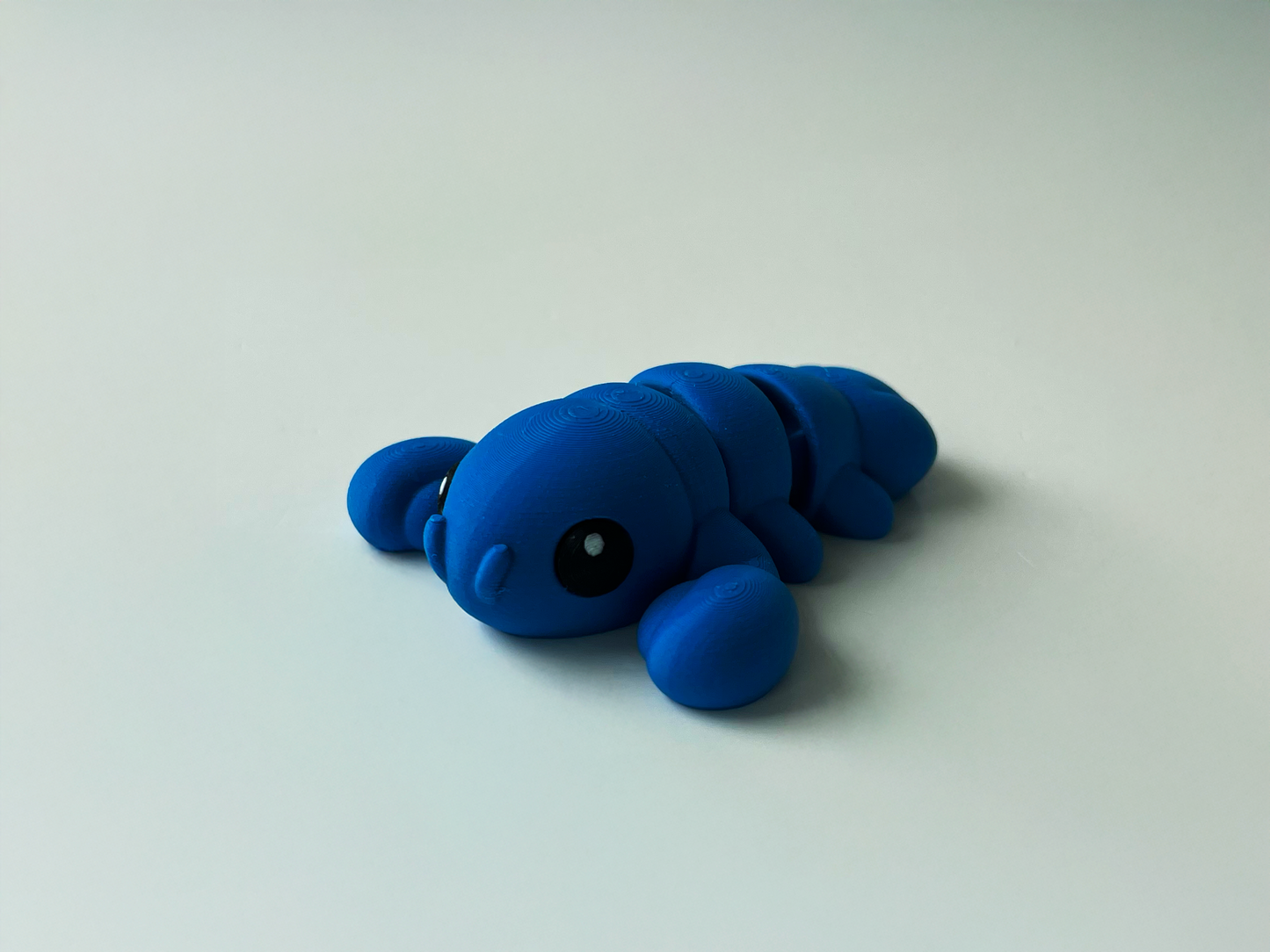Blue Lobster 3D Printed Toy: Marine Animal STEM Learning