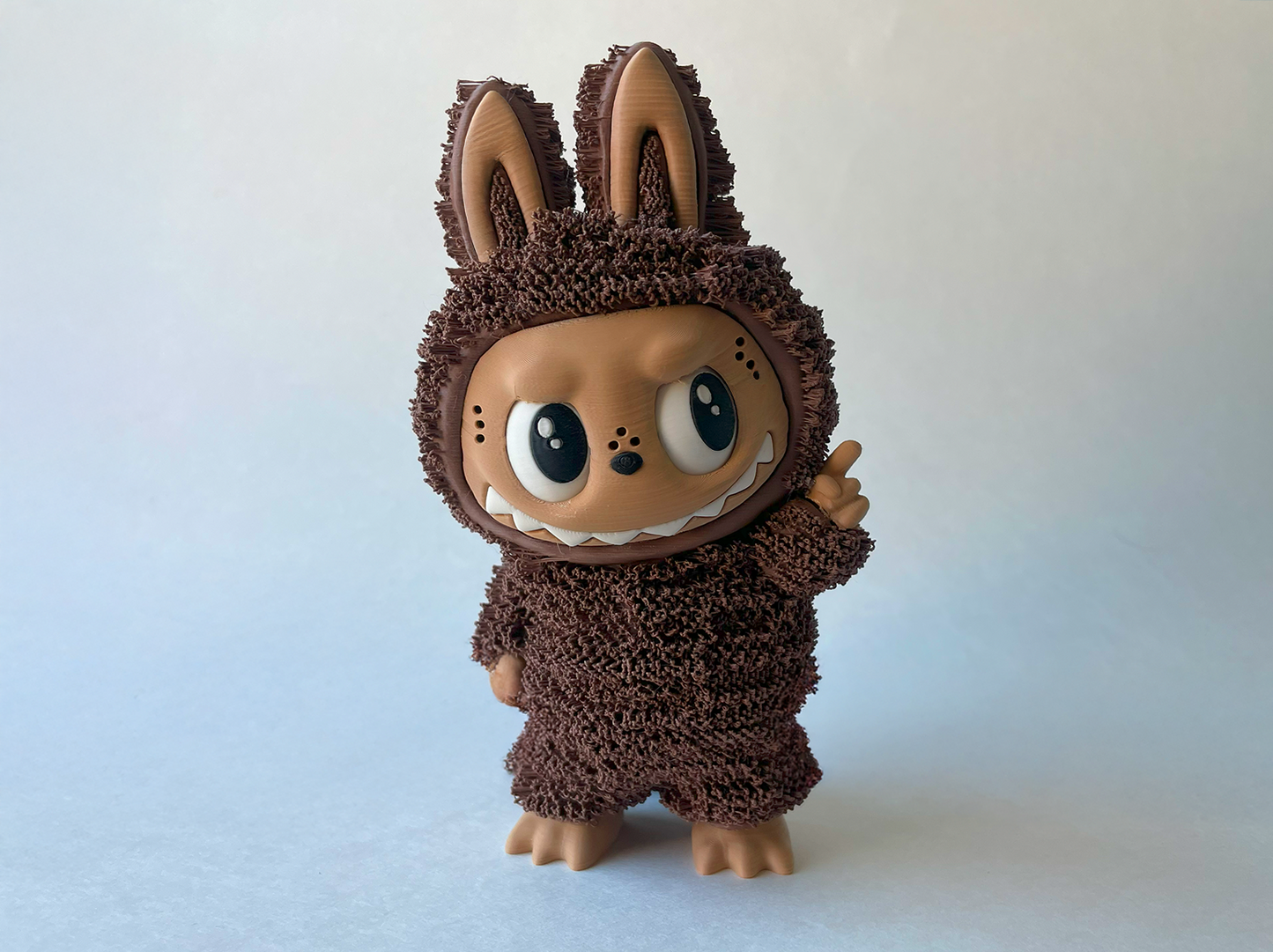 Colorful Labubu Leaders Zimono– Premium Desk Figure with Moving Eyes
