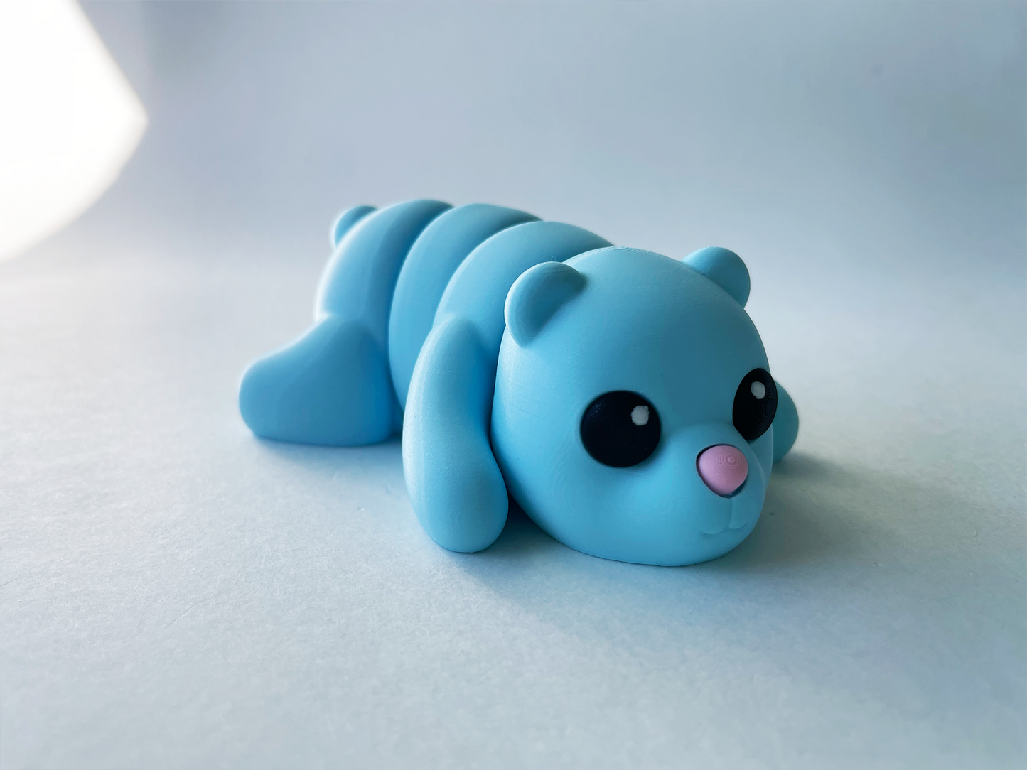Baby Blue Bear Premium Toy for Pretend Tactile Nature Loving STEM Learning and Play