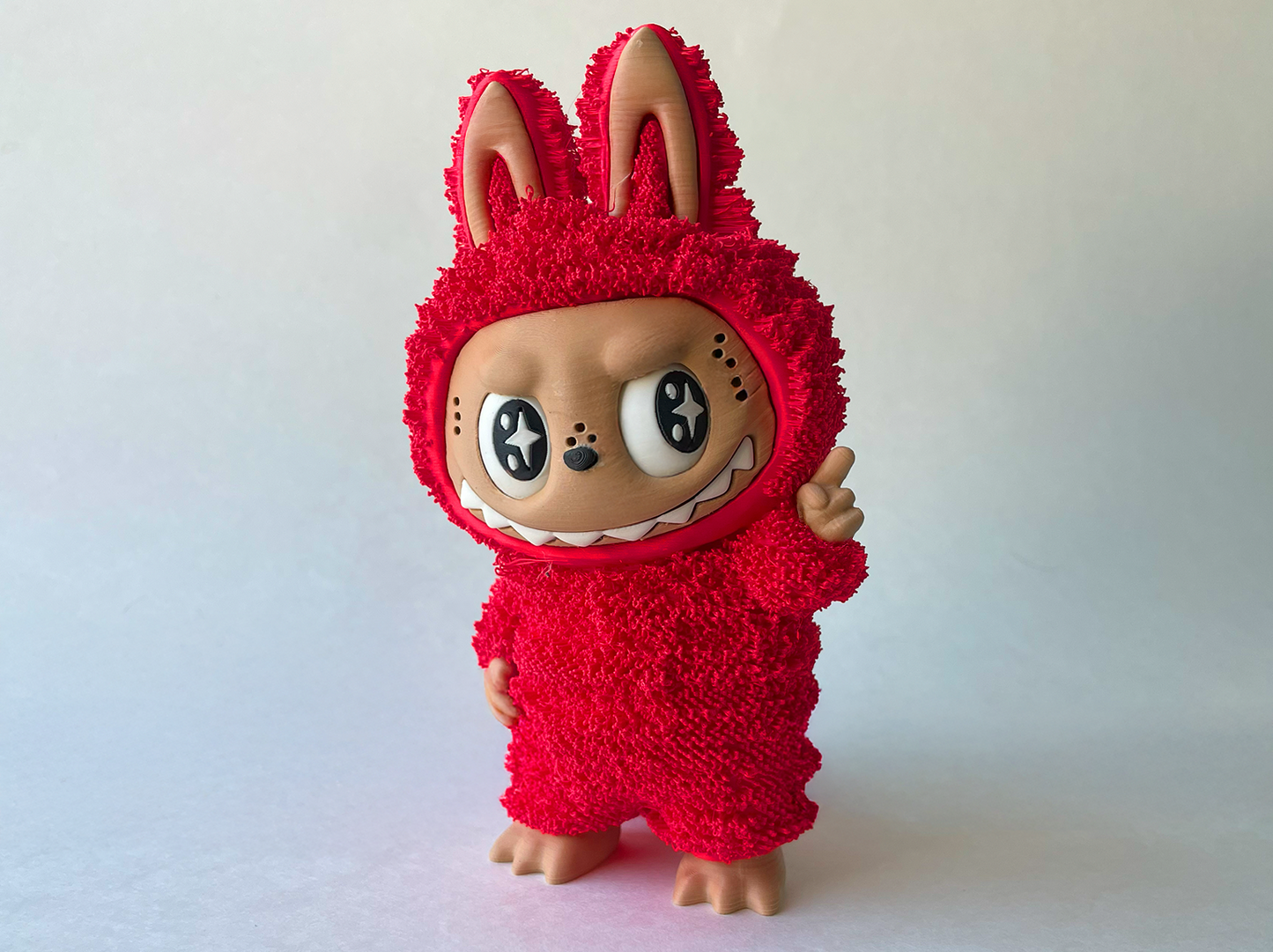 Colorful Labubu Leaders Zimono– Premium Desk Figure with Moving Eyes