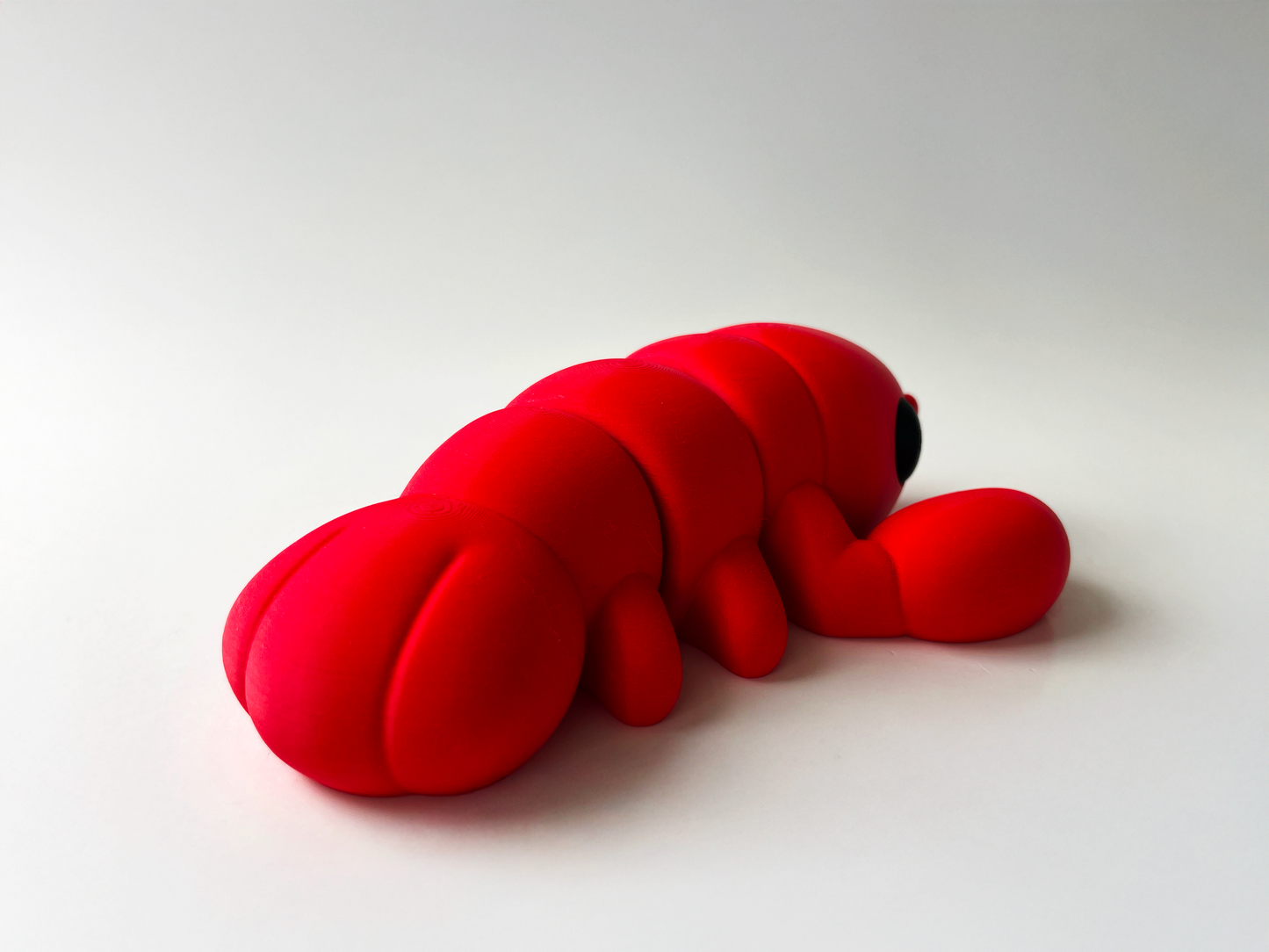 3D Printed Red Lobster Toy: Marine Animal Pretend Play
