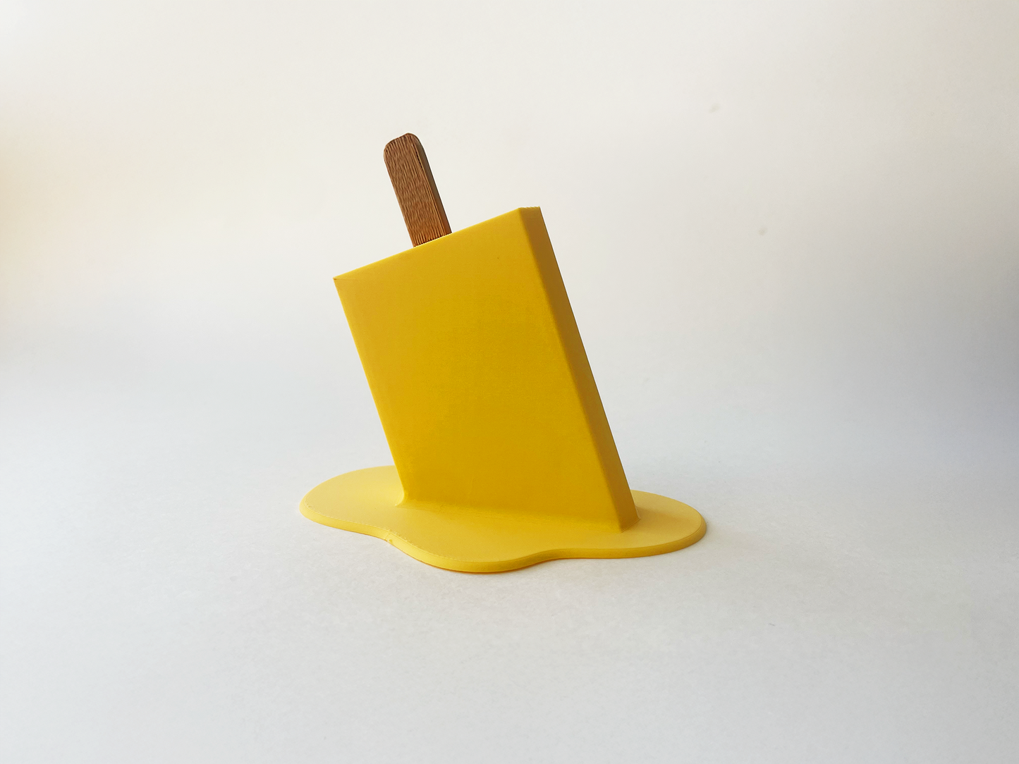 Summer's Orange Popsicle Fidget Toy Large- - High-Quality 3D Printed Articulated Popsicle Fidget for Tabletop Tactile Play