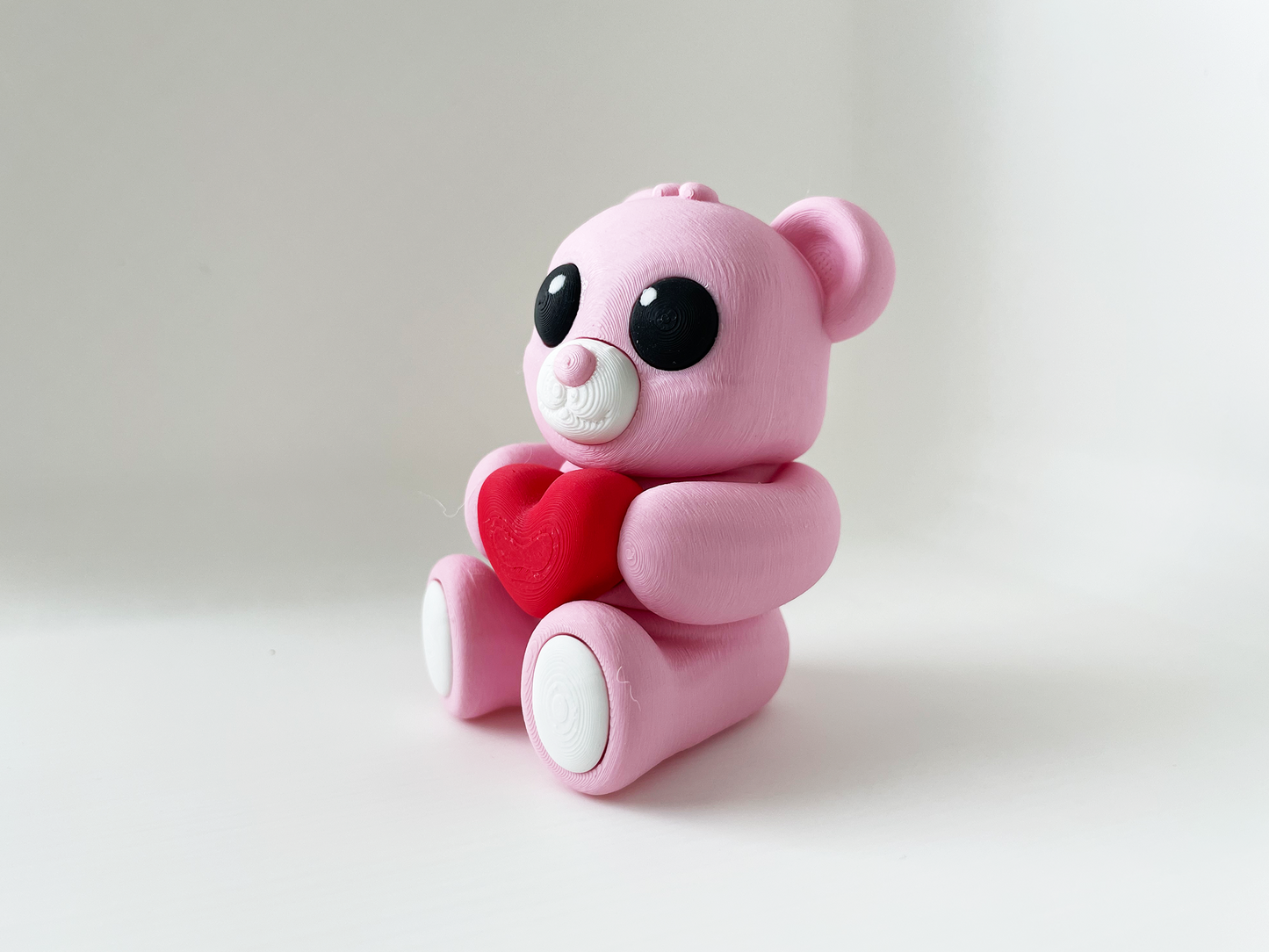 Baby Love Bears Fidget Toys for Couples Gift (Set of 2)- - High-Quality 3D Printed Articulated Bears for Tabletop Tactile Play & Stress Relief