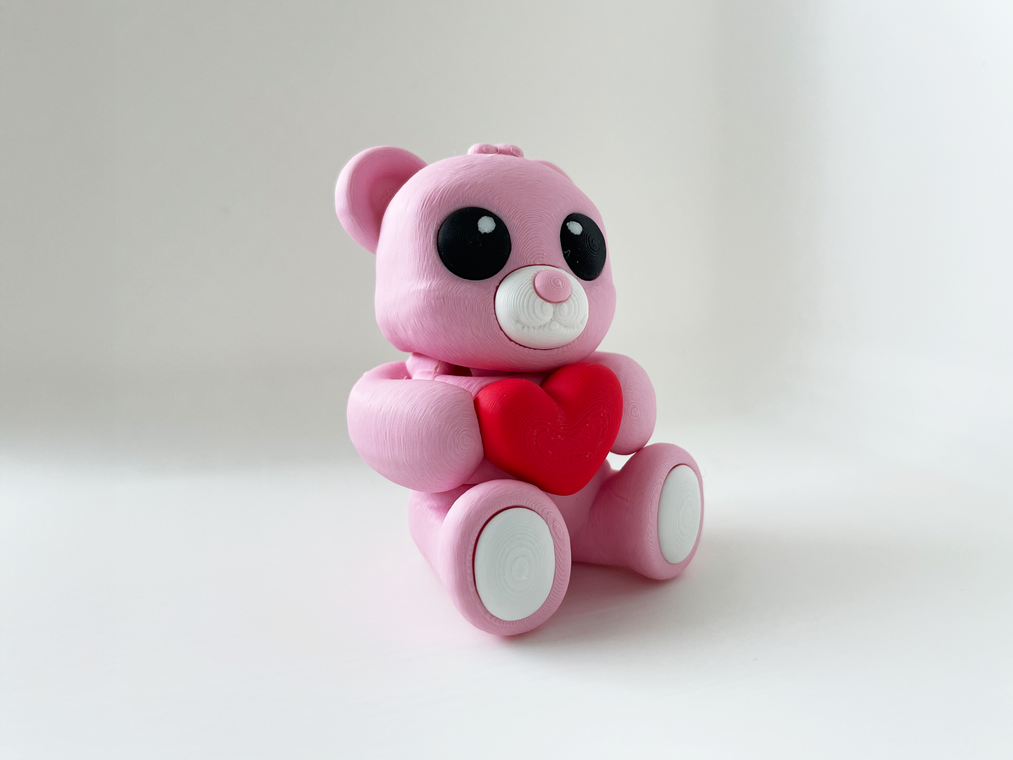 Baby Love Bears Fidget Toys for Couples Gift (Set of 2)- - High-Quality 3D Printed Articulated Bears for Tabletop Tactile Play & Stress Relief