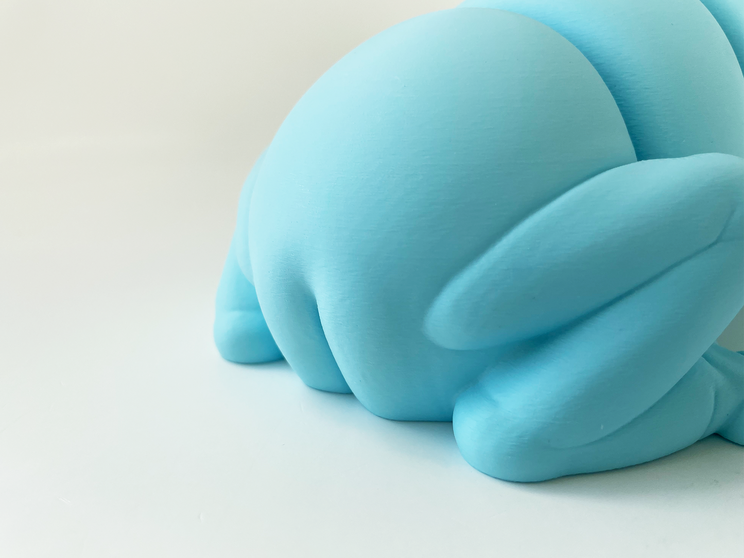 ZOU's BIG Blue Frog Fidget Toy - Large High-Quality 3D Printed Articulated Froggy for Indoor & Outdoor & Stress Relief Play