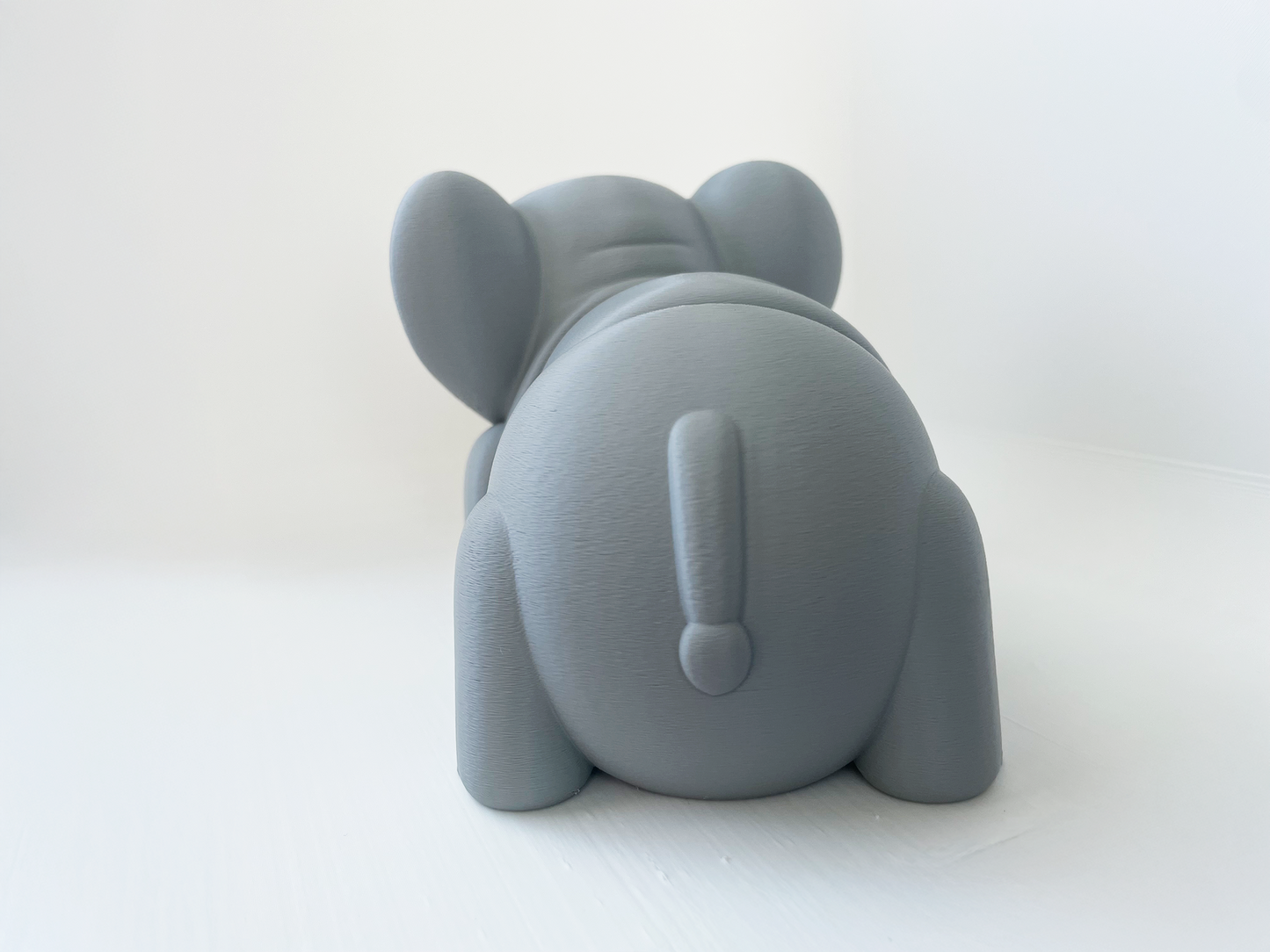 Benny's Chunky Elephant Fidget Toy- - High-Quality 3D Printed Articulated Elephant Buddy for Tabletop Tactile Play & Stress Relief