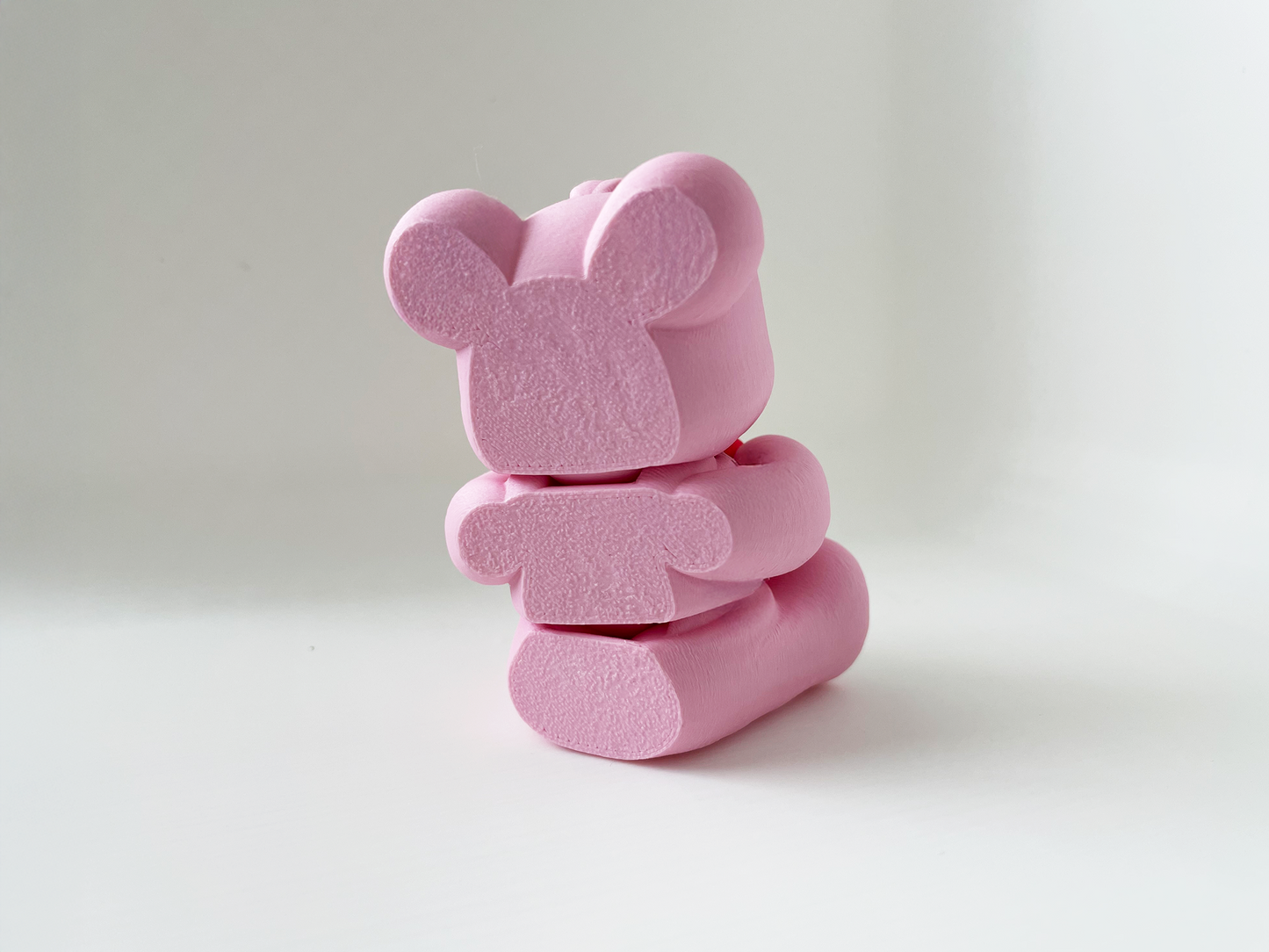 Baby Love Bears Fidget Toys for Couples Gift (Set of 2)- - High-Quality 3D Printed Articulated Bears for Tabletop Tactile Play & Stress Relief