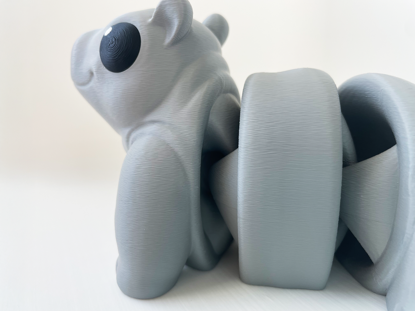 Benny's Chunky Hippo Fidget Toy- - High-Quality 3D Printed Articulated Hippopotamus for Tabletop Tactile Play & Stress Relief