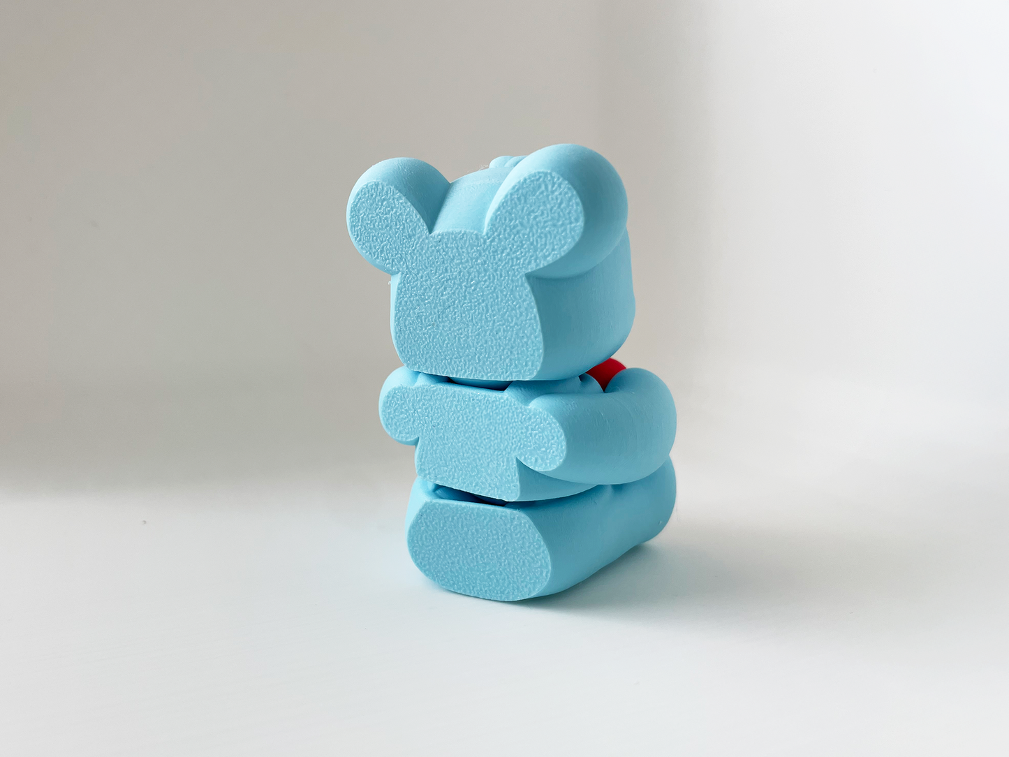 Baby Love Bears Fidget Toys for Couples Gift (Set of 2)- - High-Quality 3D Printed Articulated Bears for Tabletop Tactile Play & Stress Relief