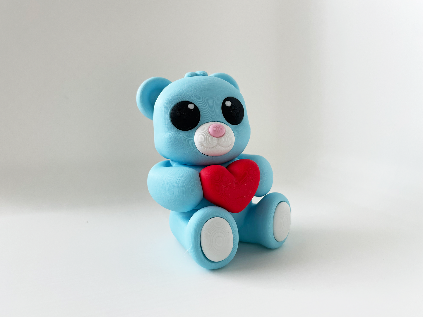 Baby Love Bears Fidget Toys for Couples Gift (Set of 2)- - High-Quality 3D Printed Articulated Bears for Tabletop Tactile Play & Stress Relief