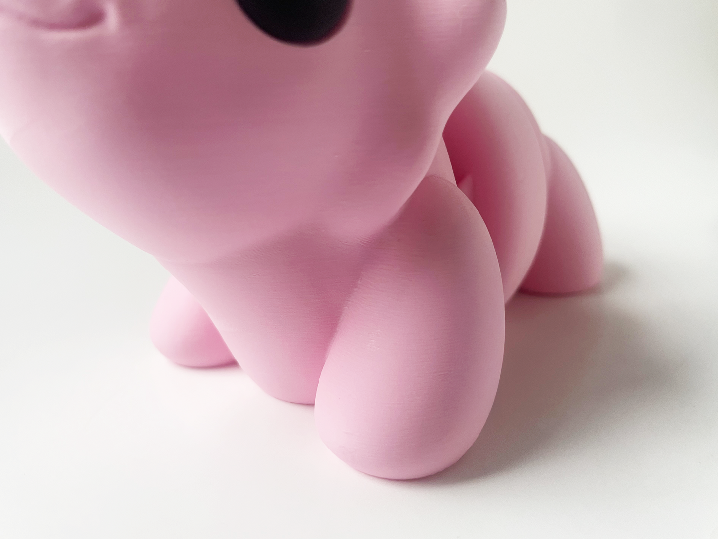 ZOU's BIG Pink Triceratops Dino Fidget Toy - High-Quality 3D Printed Articulated Dinosaur for Indoor & Outdoor Stress Relief Play