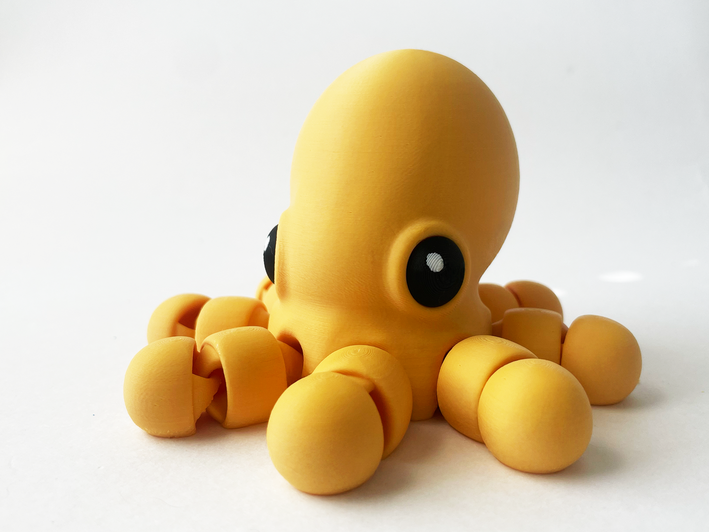 Ben's BIG Yellow Octopus Premium Toy for Fun Marine Animal Pretend Play and Tactile STEM Learning