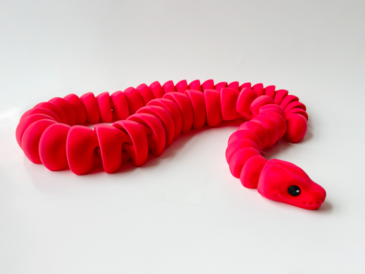 Red Snake Toy