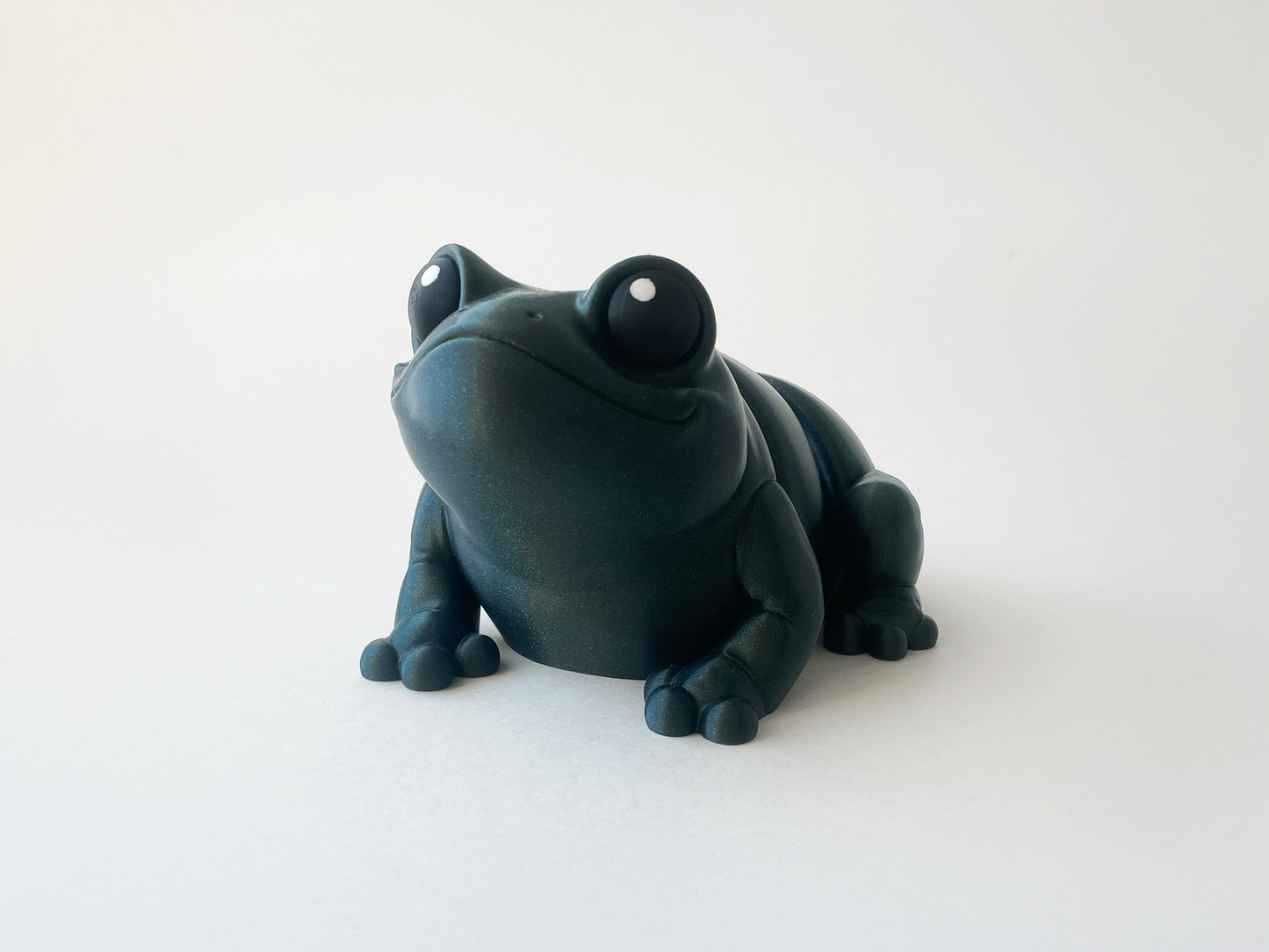ZOU's BIG Galaxy Frog Fidget Toy - Large High-Quality 3D Printed Articulated Froggy for Indoor & Outdoor & Stress Relief Play