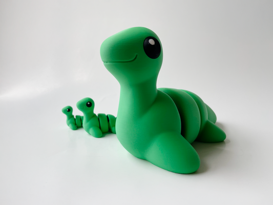Classic Green Nessy the Loch Ness Monster Toy
