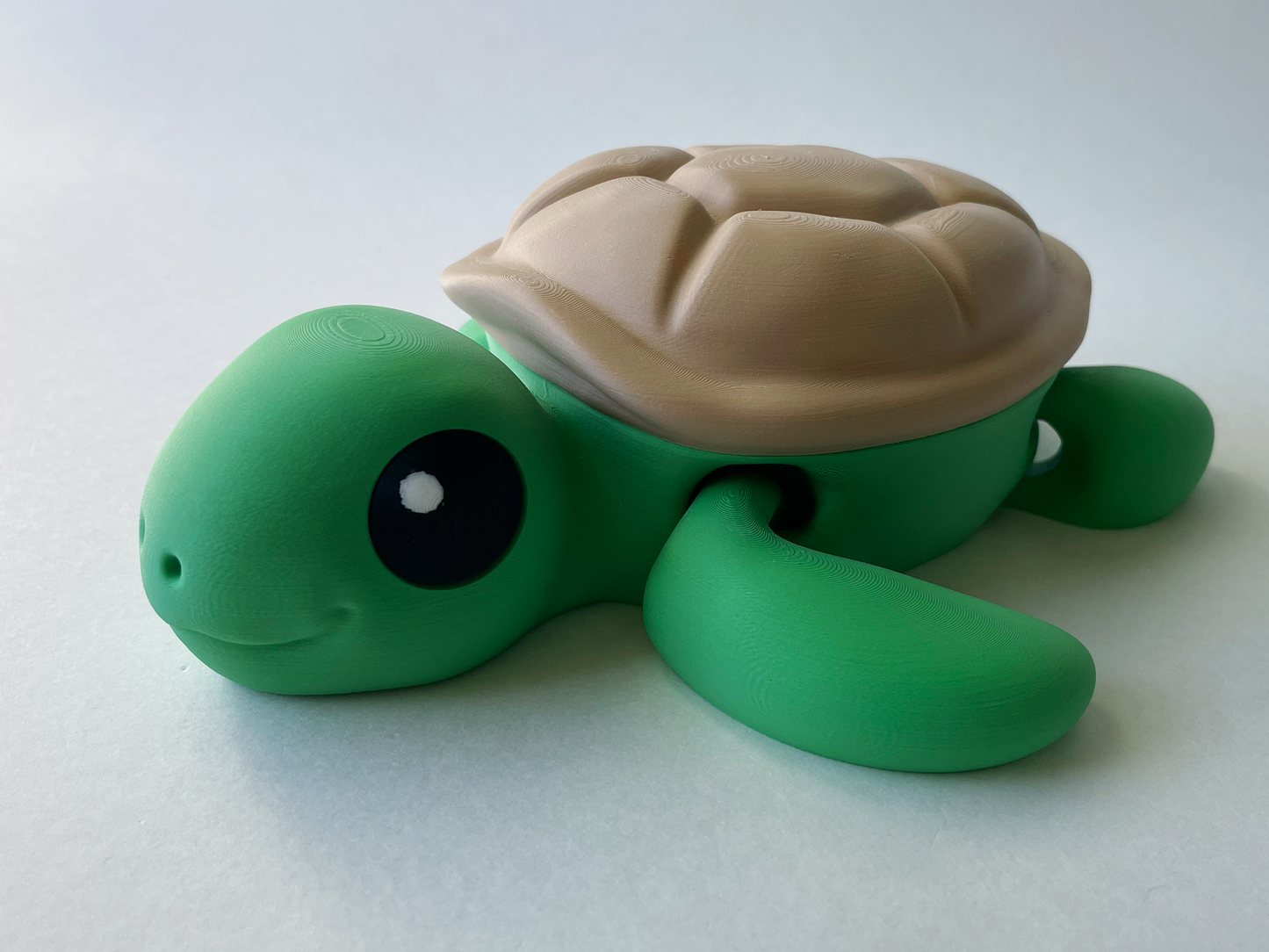 Larry the Large Green Sea Turtle Premium Toy for Fun Marine Animal Pretend Play and Tactile STEM Learning