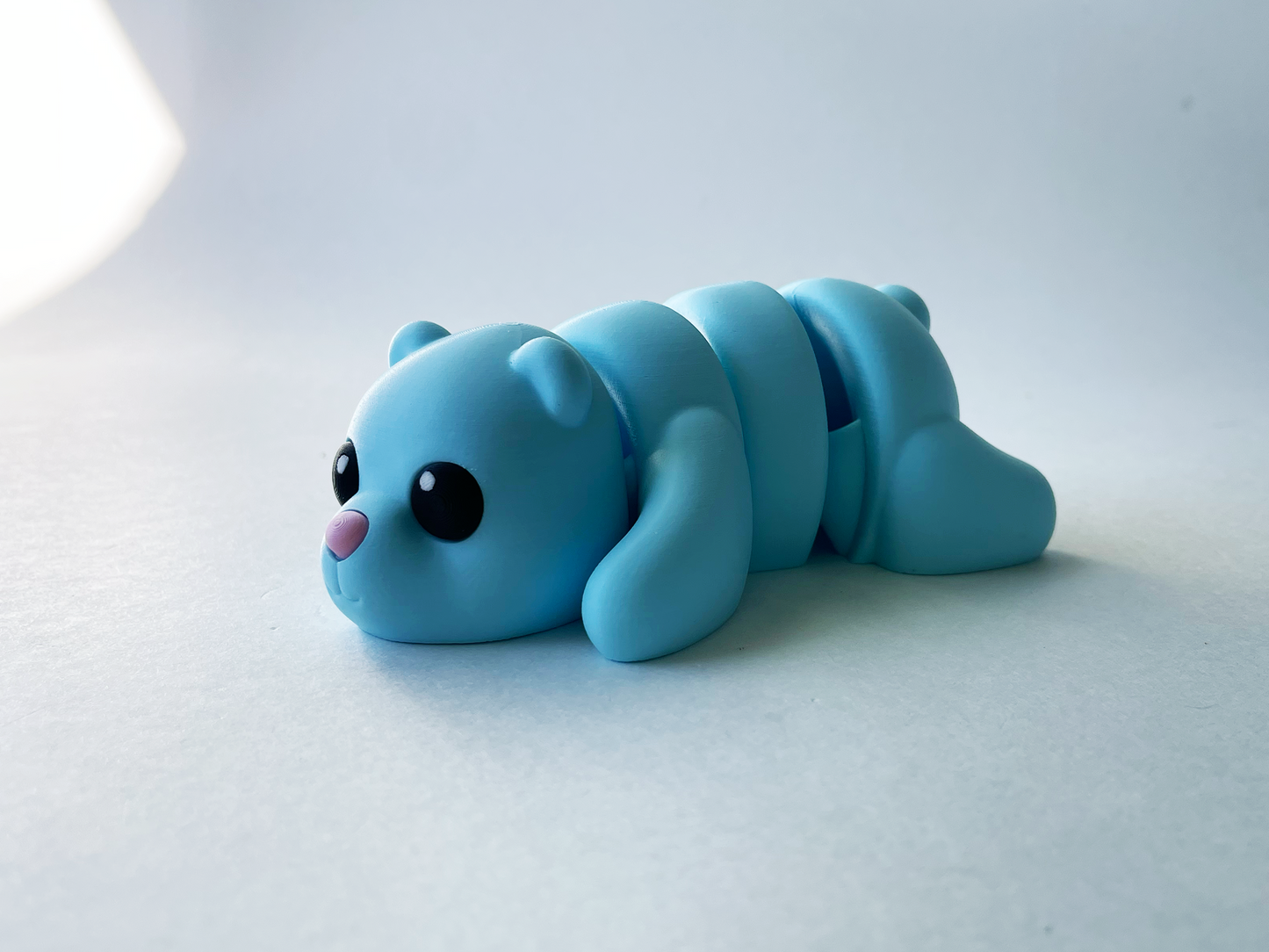 Baby Blue Bear Premium Toy for Pretend Tactile Nature Loving STEM Learning and Play