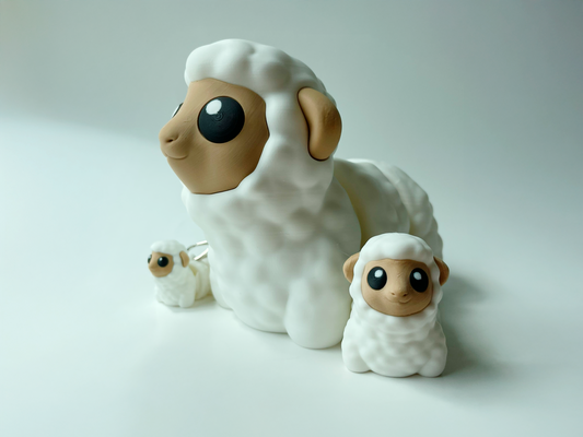 Classic White Baby Sheep Toy
