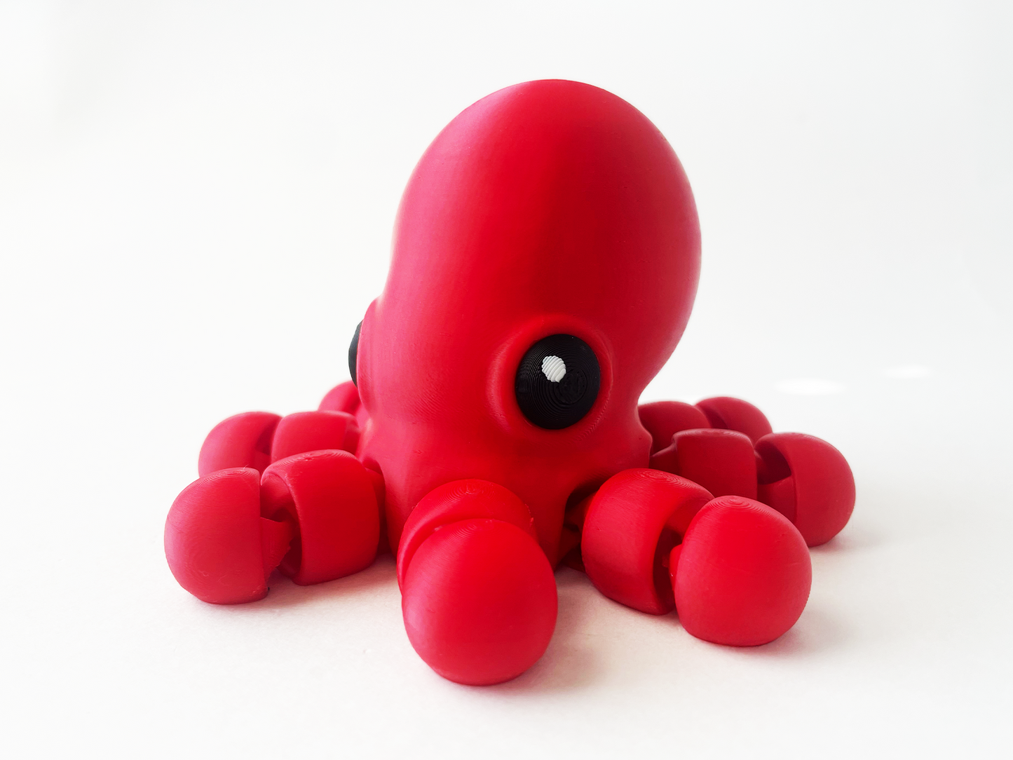 Ben's BIG Red Octopus Premium Toy for Fun Marine Animal Pretend Play and Tactile STEM Learning