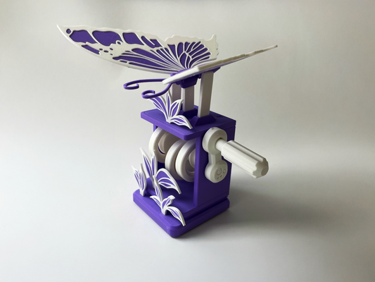 Purple Dancing Butterfly!