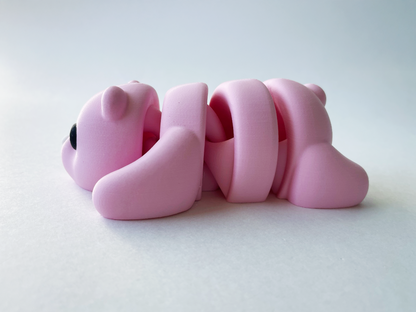Baby Pink Bear Premium Toy for Pretend Tactile Nature Loving STEM Learning and Play