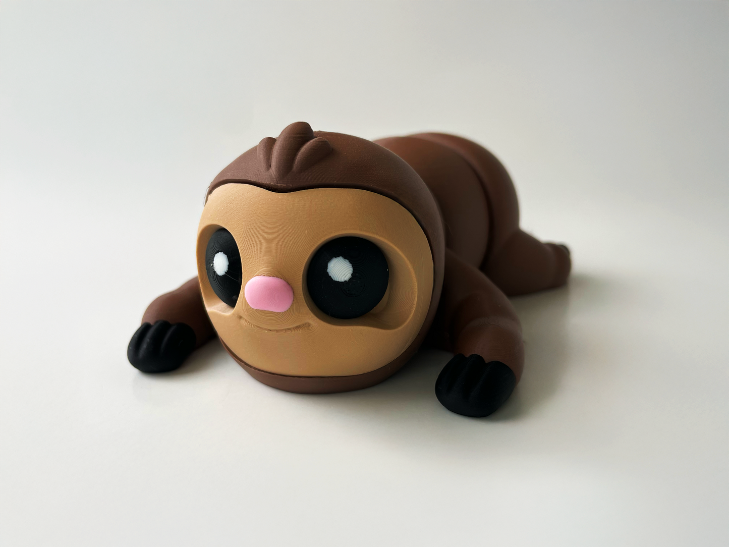 3D Printed Sloth Toy: Posable Amazon Jungle Play