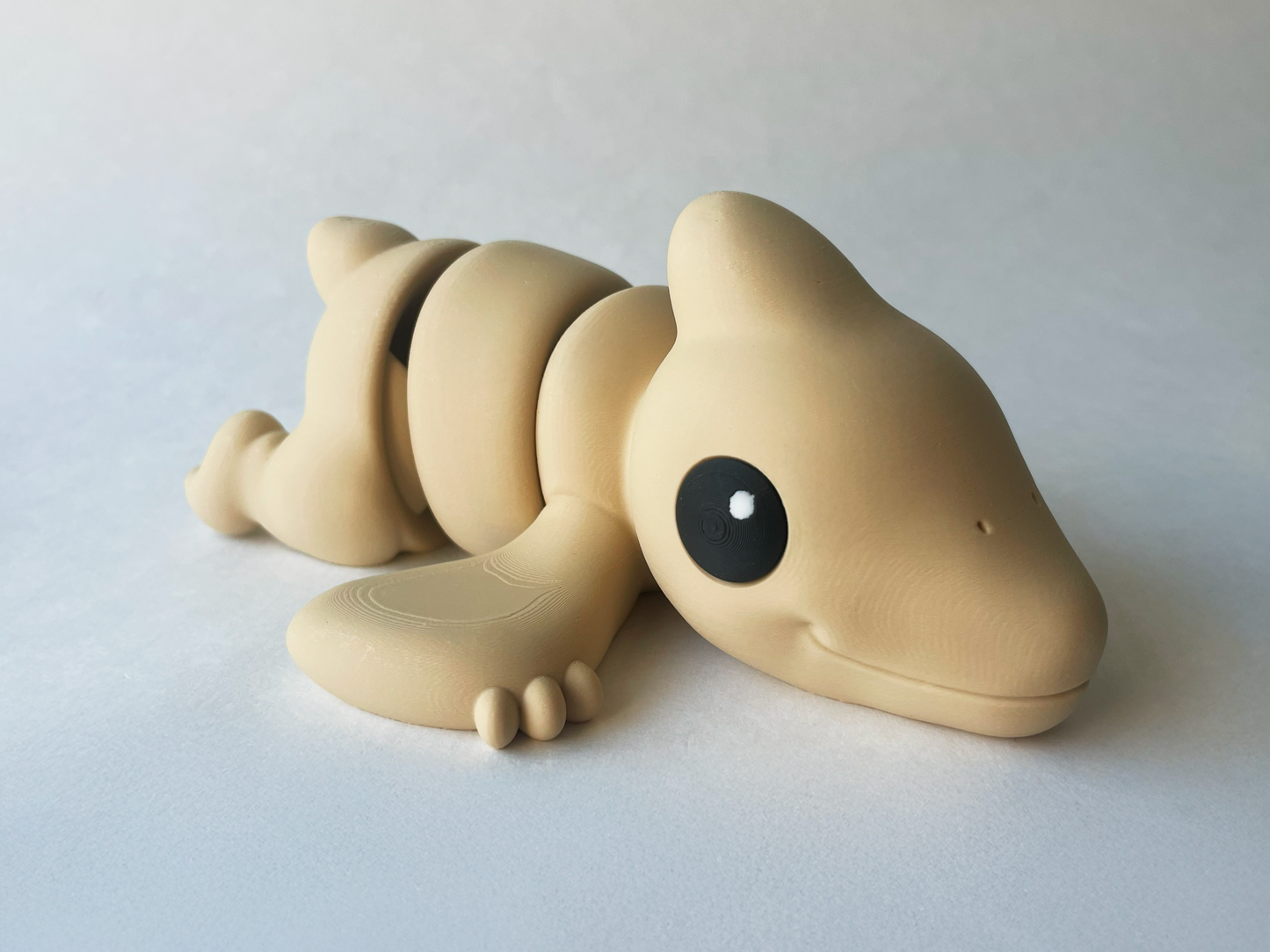 Classic Dessert Tan Pterodactyl Dinosaur Flexi Toy Figurine for STEM Learning Play!