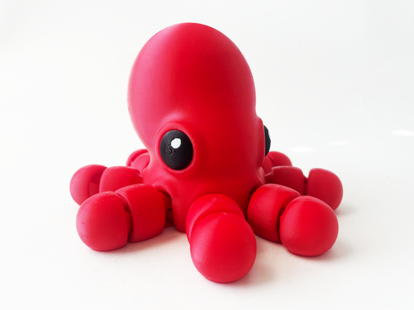 Ben's BIG Red Octopus Premium Toy for Fun Marine Animal Pretend Play and Tactile STEM Learning