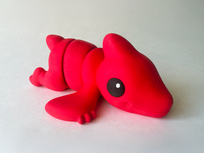 Red Pterodactyl Dinosaur Flexi Toy Figurine for STEM Learning Play!