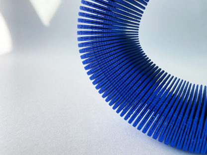 Blue Flexi Banana Fidget Toy for Pretend Tactile STEM Play