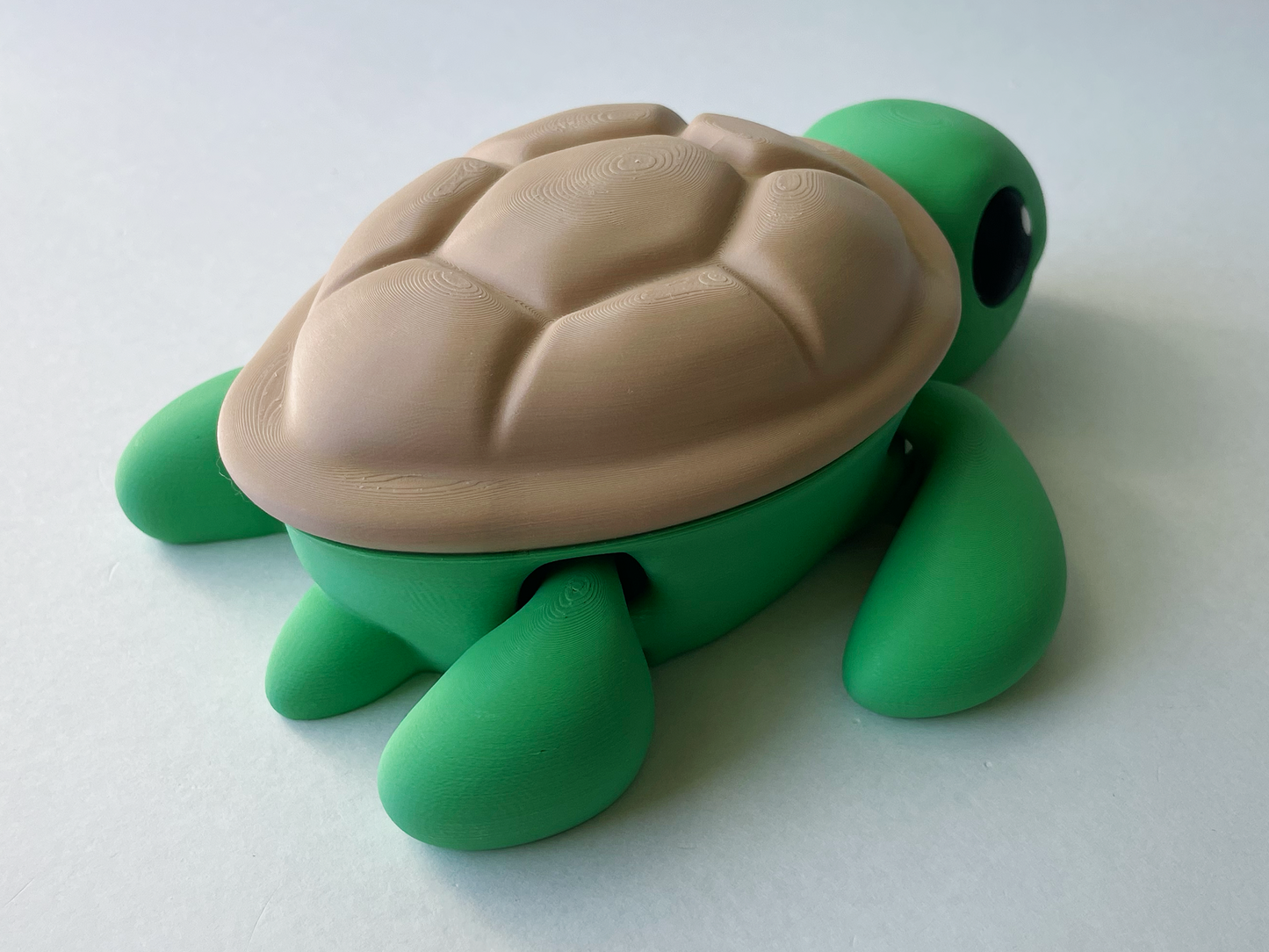 Larry the Large Green Sea Turtle Premium Toy for Fun Marine Animal Pretend Play and Tactile STEM Learning