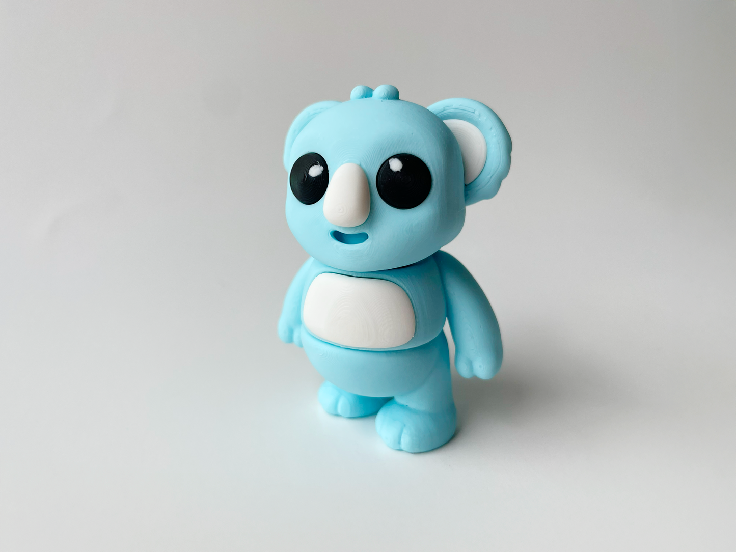 Blue Koala Flexi Toy Figurine for Tactile Learning Play!