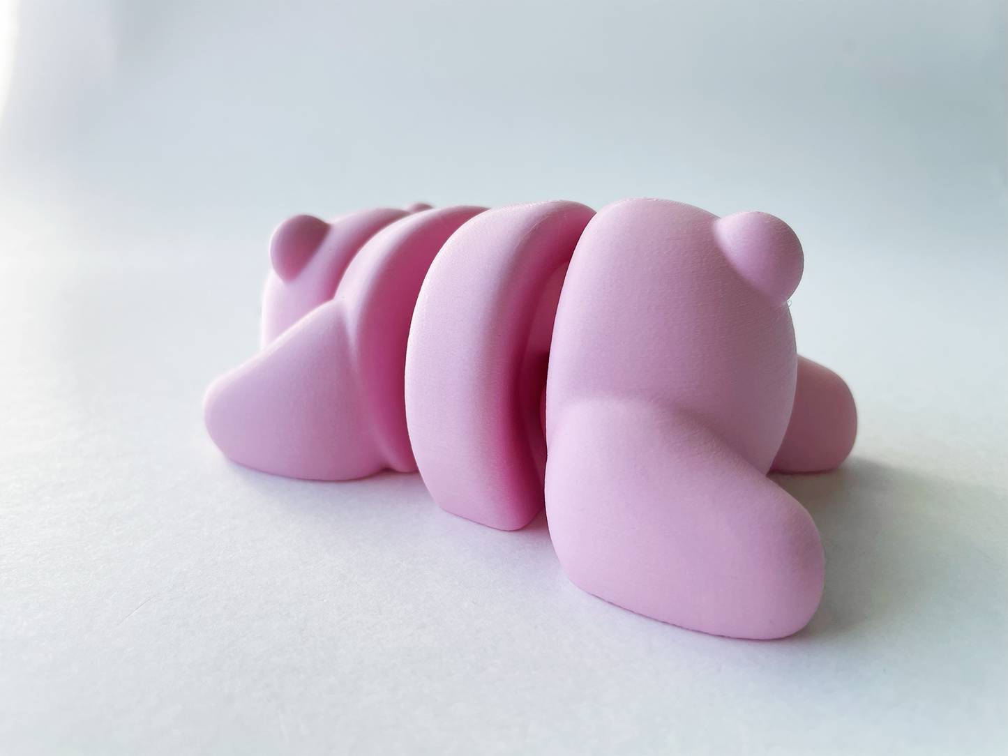 Baby Pink Bear Premium Toy for Pretend Tactile Nature Loving STEM Learning and Play