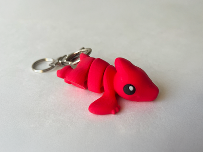 Red Pterodactyl Dinosaur Flexi Toy Figurine for STEM Learning Play!