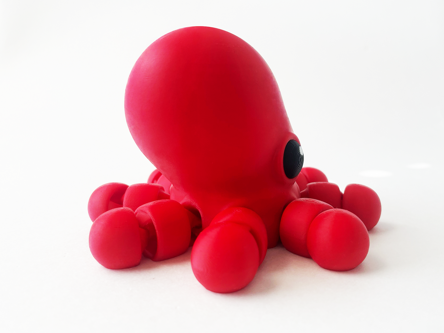 Ben's BIG Red Octopus Premium Toy for Fun Marine Animal Pretend Play and Tactile STEM Learning