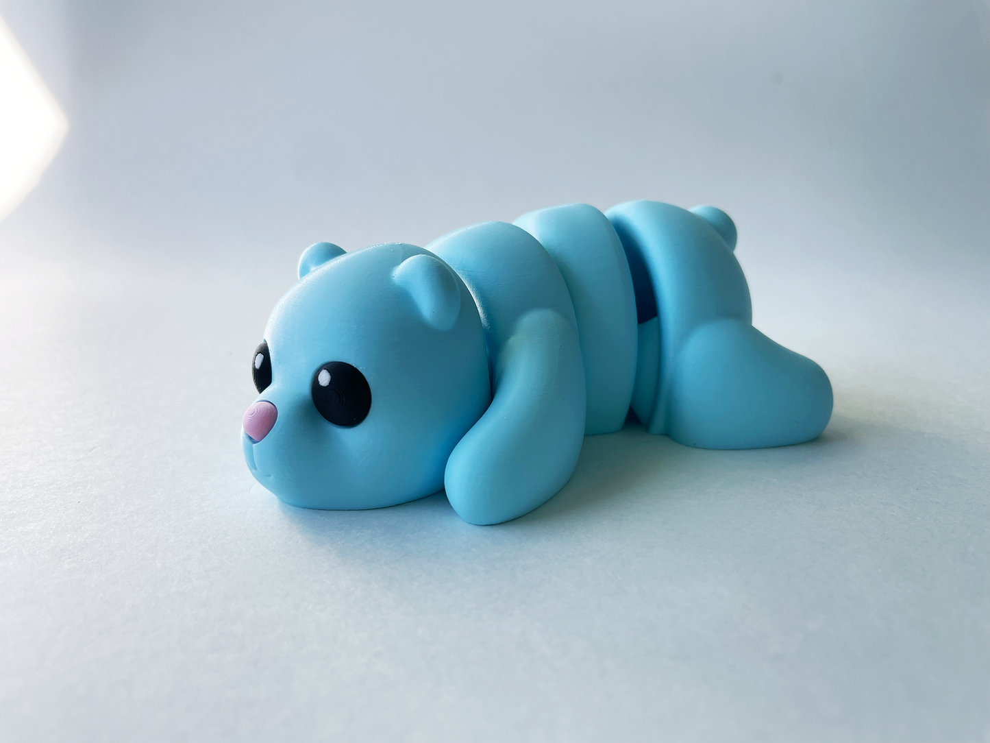 Baby Blue Bear Premium Toy for Pretend Tactile Nature Loving STEM Learning and Play