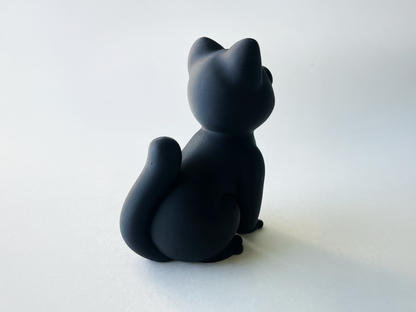 Black Cat Figurine Desk Toy