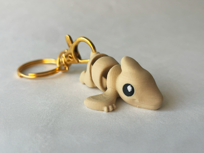 Classic Dessert Tan Pterodactyl Dinosaur Flexi Toy Figurine for STEM Learning Play!