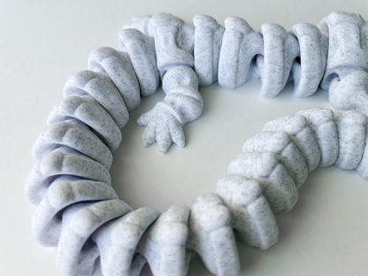 Skull Dragon Toy in a Marble Texture for Fun Pretend Fantasy Dragon Play for Kids and Teens