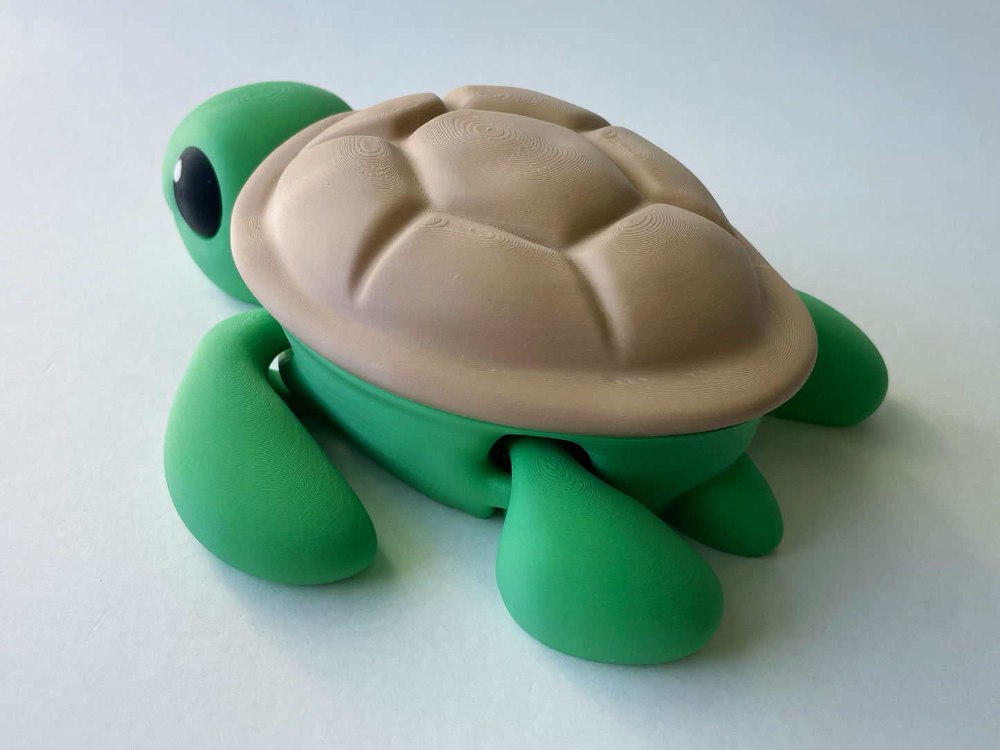 Larry the Large Green Sea Turtle Premium Toy for Fun Marine Animal Pretend Play and Tactile STEM Learning