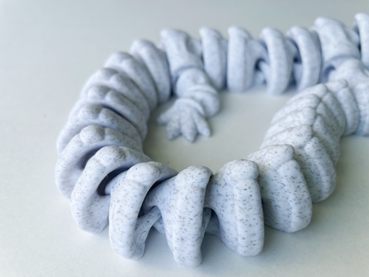Skull Dragon Toy in a Marble Texture for Fun Pretend Fantasy Dragon Play for Kids and Teens