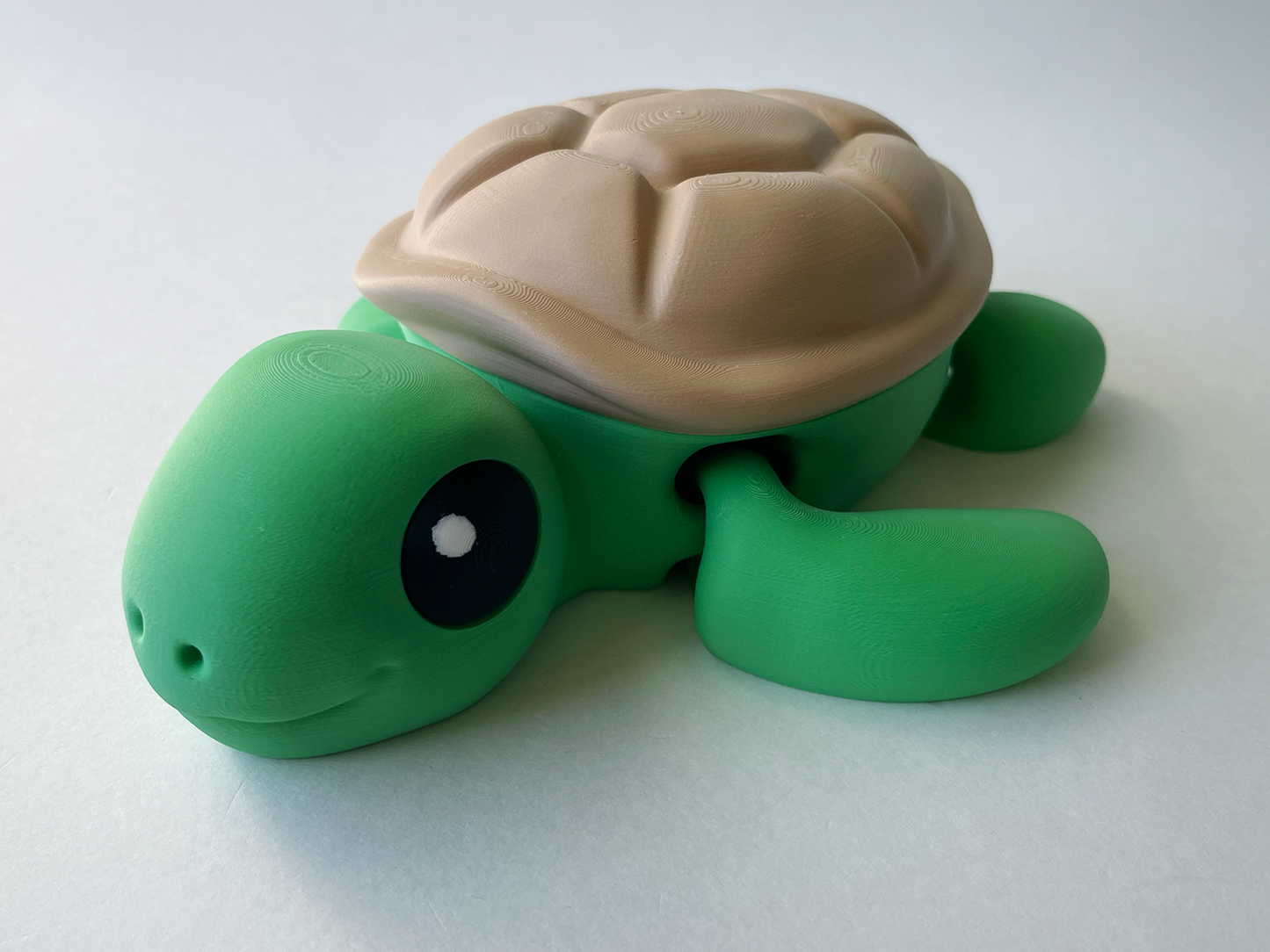 Larry the Large Green Sea Turtle Premium Toy for Fun Marine Animal Pretend Play and Tactile STEM Learning