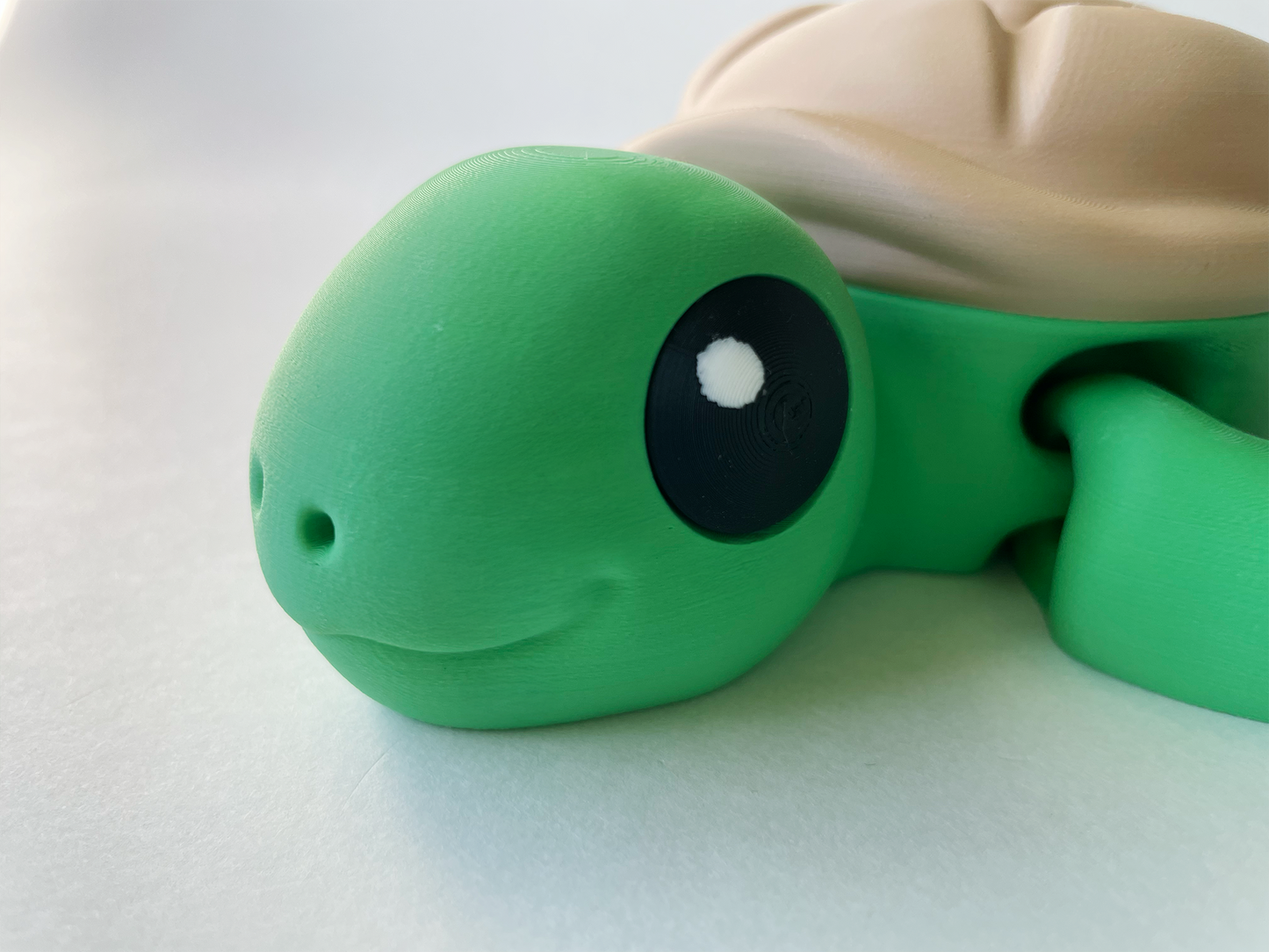 Larry the Large Green Sea Turtle Premium Toy for Fun Marine Animal Pretend Play and Tactile STEM Learning